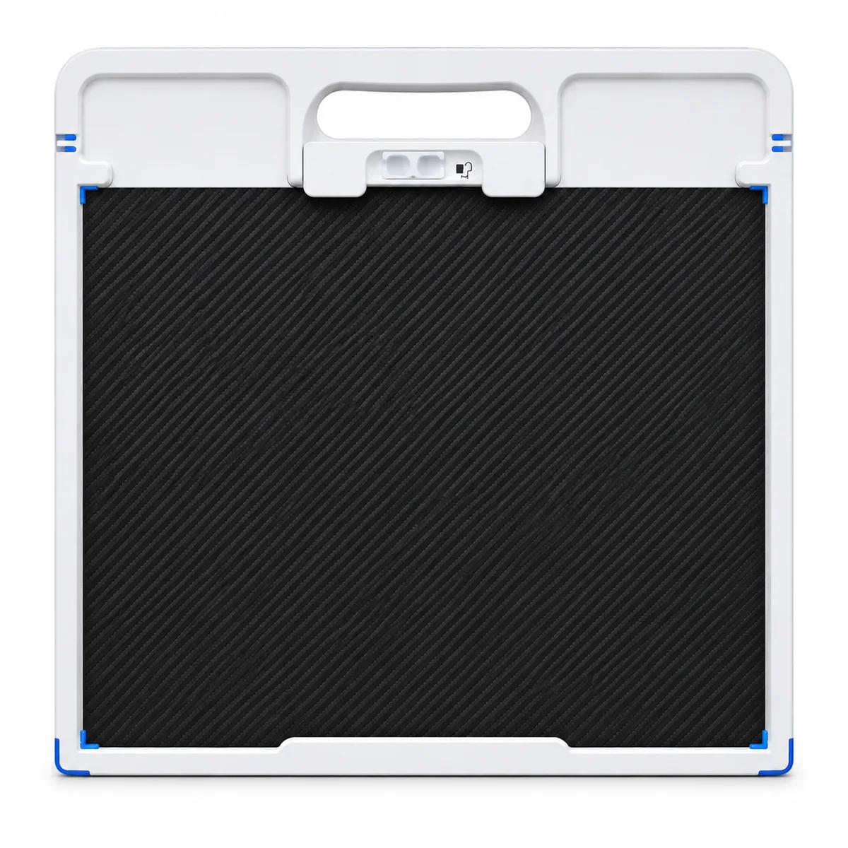 Carbon-fibre back of a CarbonCase holder