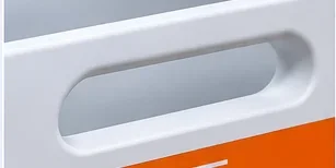 Carry handle on a CarbonCase panel holder
