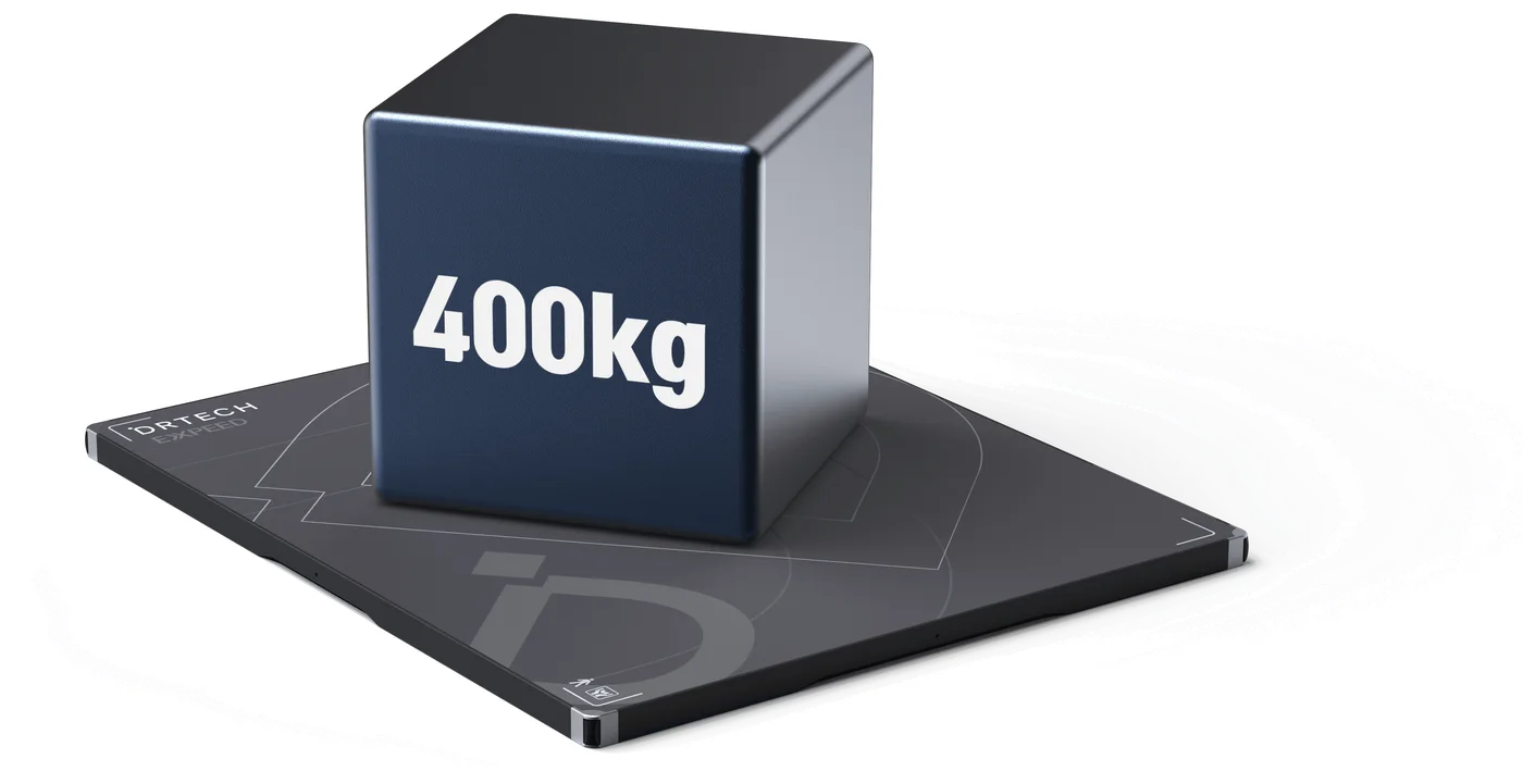 EXPEED 3643N with a 400 kg uniform load on the panel